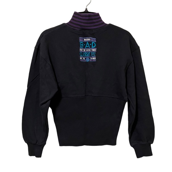 Vintage B.A.D. Full Zip Embroidered Sweatshirt - Picture 5 of 13